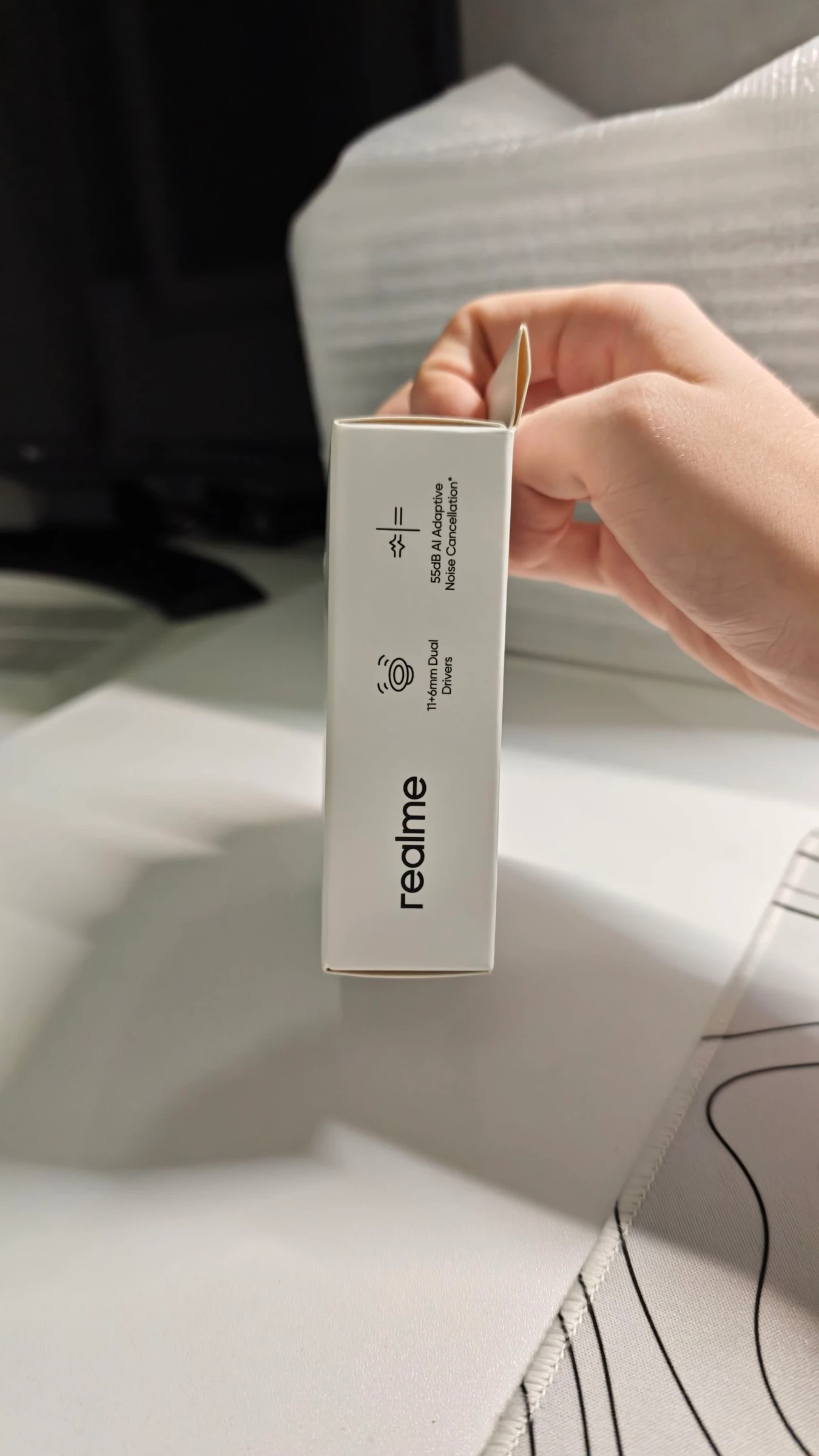 Auriculares Bluetooth Realme Buds Air8 Como Novo – photo 3